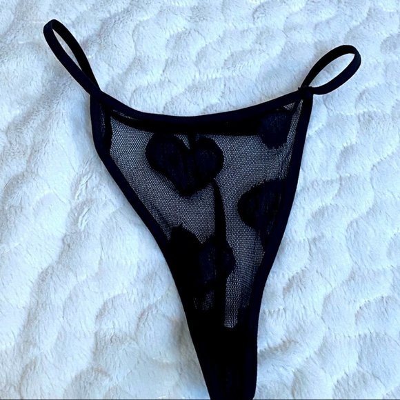 VS Sheer Mesh V-String Very Sexy Thong Panty - Picture 1 of 3
